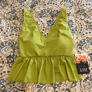 Kortni Jeane V-Neck Swim Top